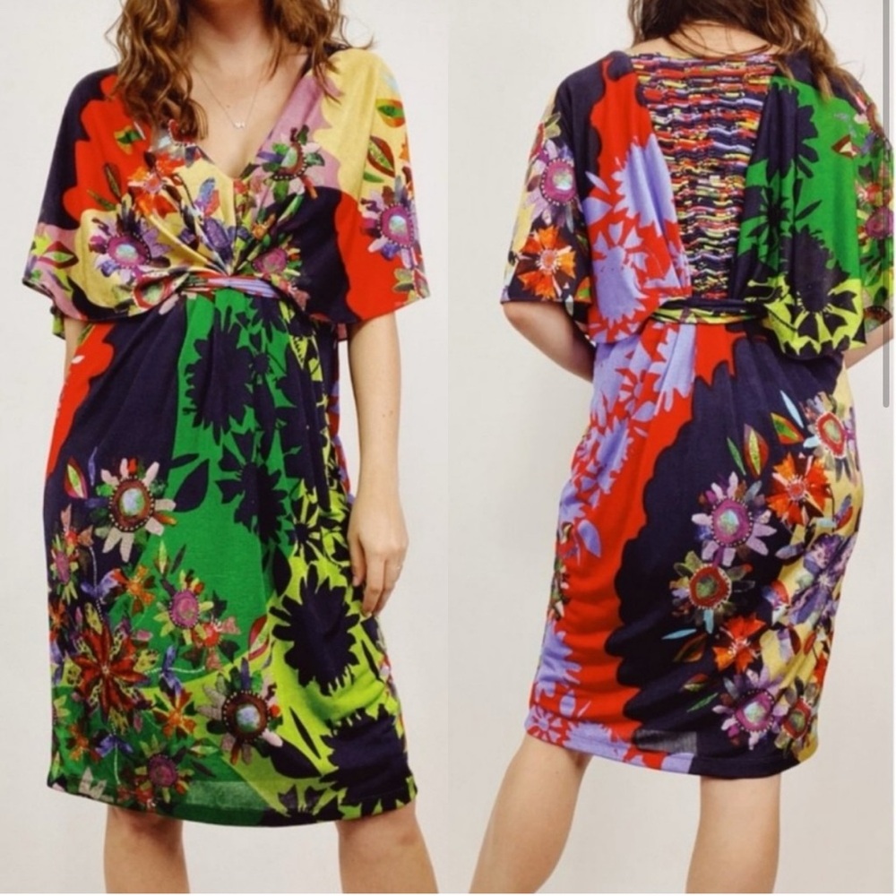 Anthropology Ranna Gill Sabatina Kimono Dress- worn by Beyoncé! Size Medium